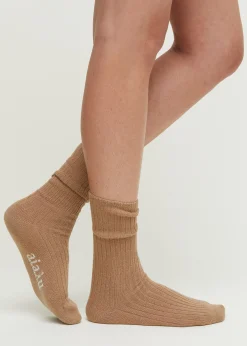 aiayu Strømper*Cashmere rib socks