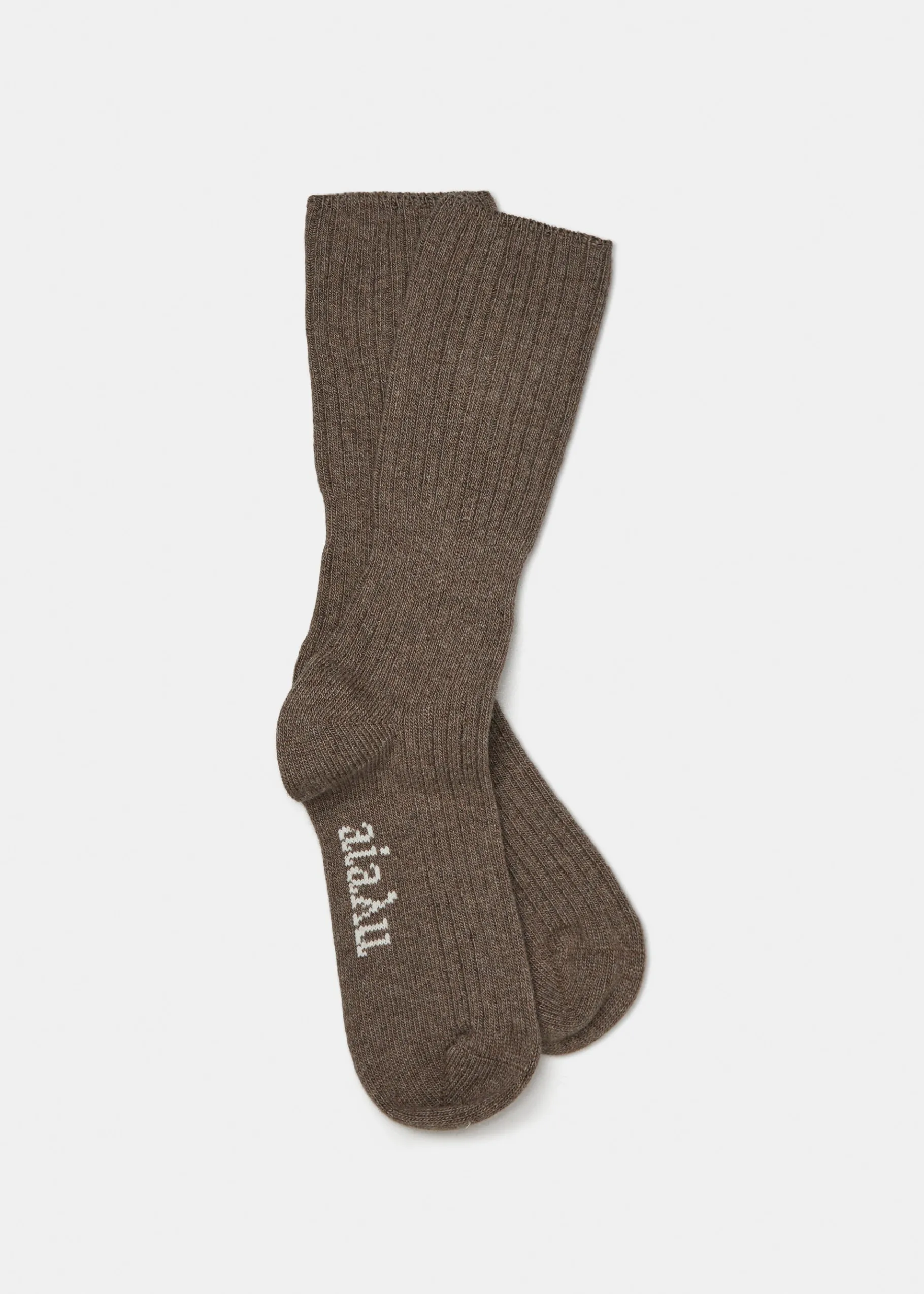 aiayu Strømper*Cashmere rib socks