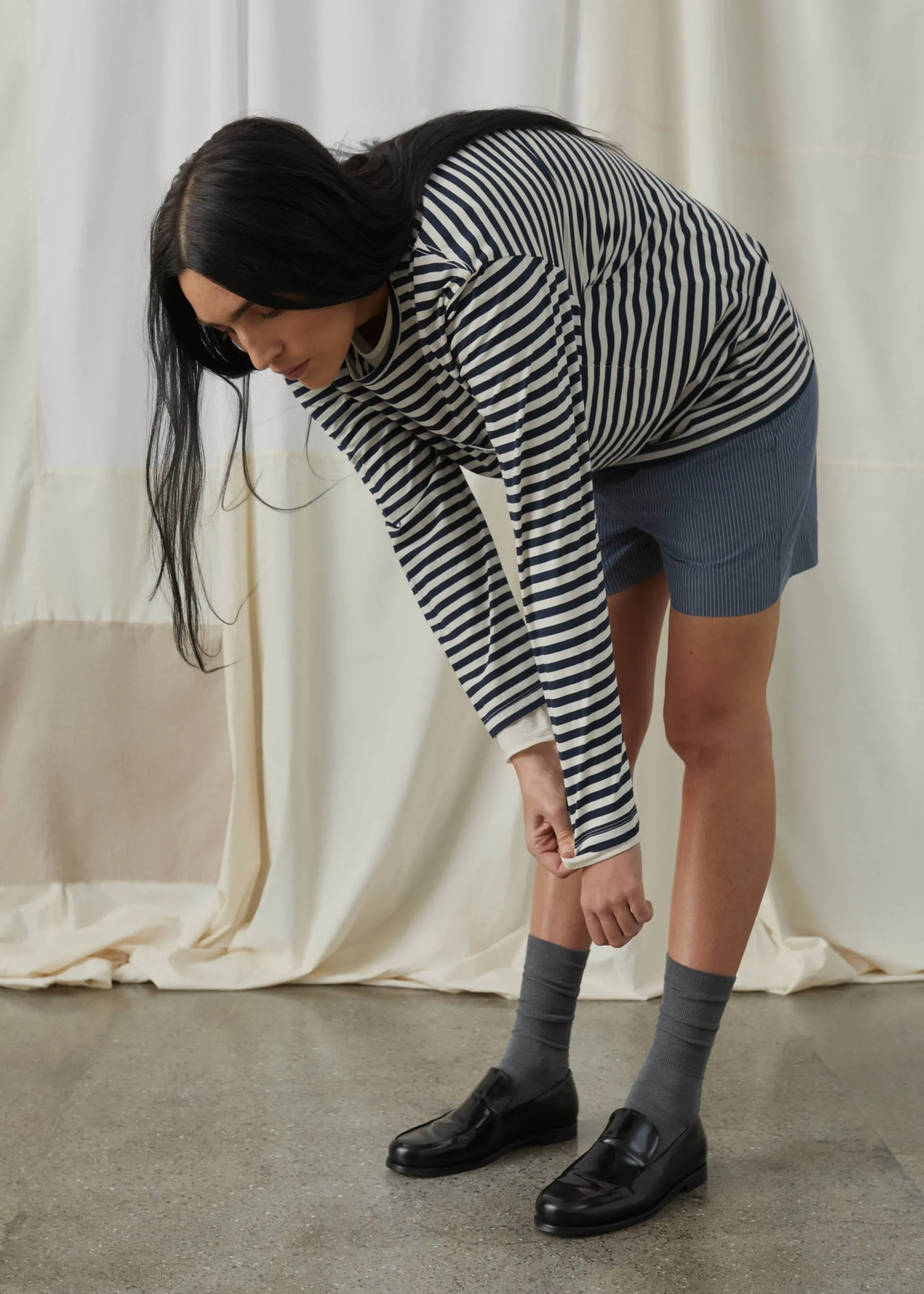 aiayu T-Shirts & Tops*Circular long sleeve