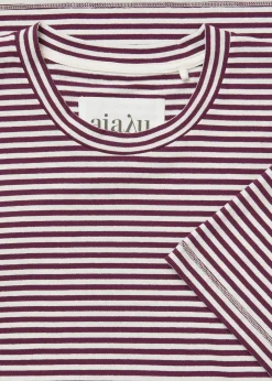 aiayu T-Shirts & Tops*Classic circular tee striped