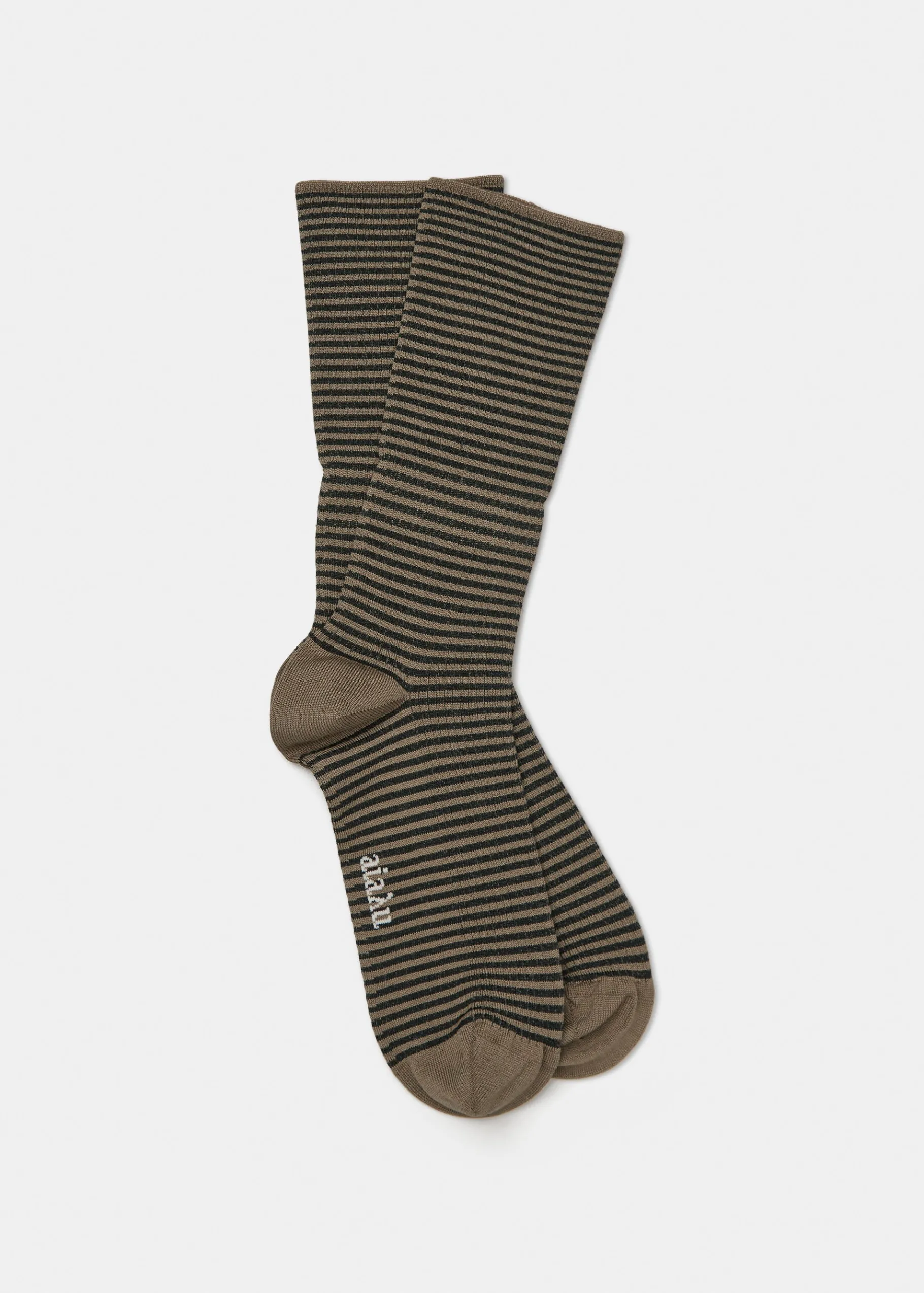 aiayu Strømper*Cotton stripe socks