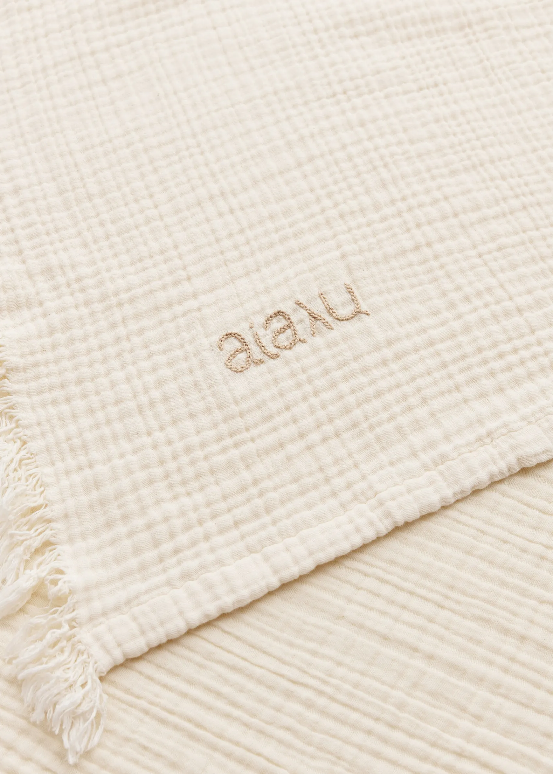 aiayu Plaider*Cotton throw - 150x200