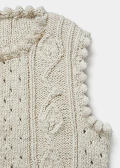 aiayu Strik*Embla handknitted vest