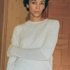 aiayu Bluser*Gentle cashmere long sleeve