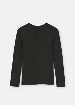 aiayu Bluser*Gentle cashmere long sleeve