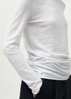 aiayu Bluser*Gentle cashmere long sleeve