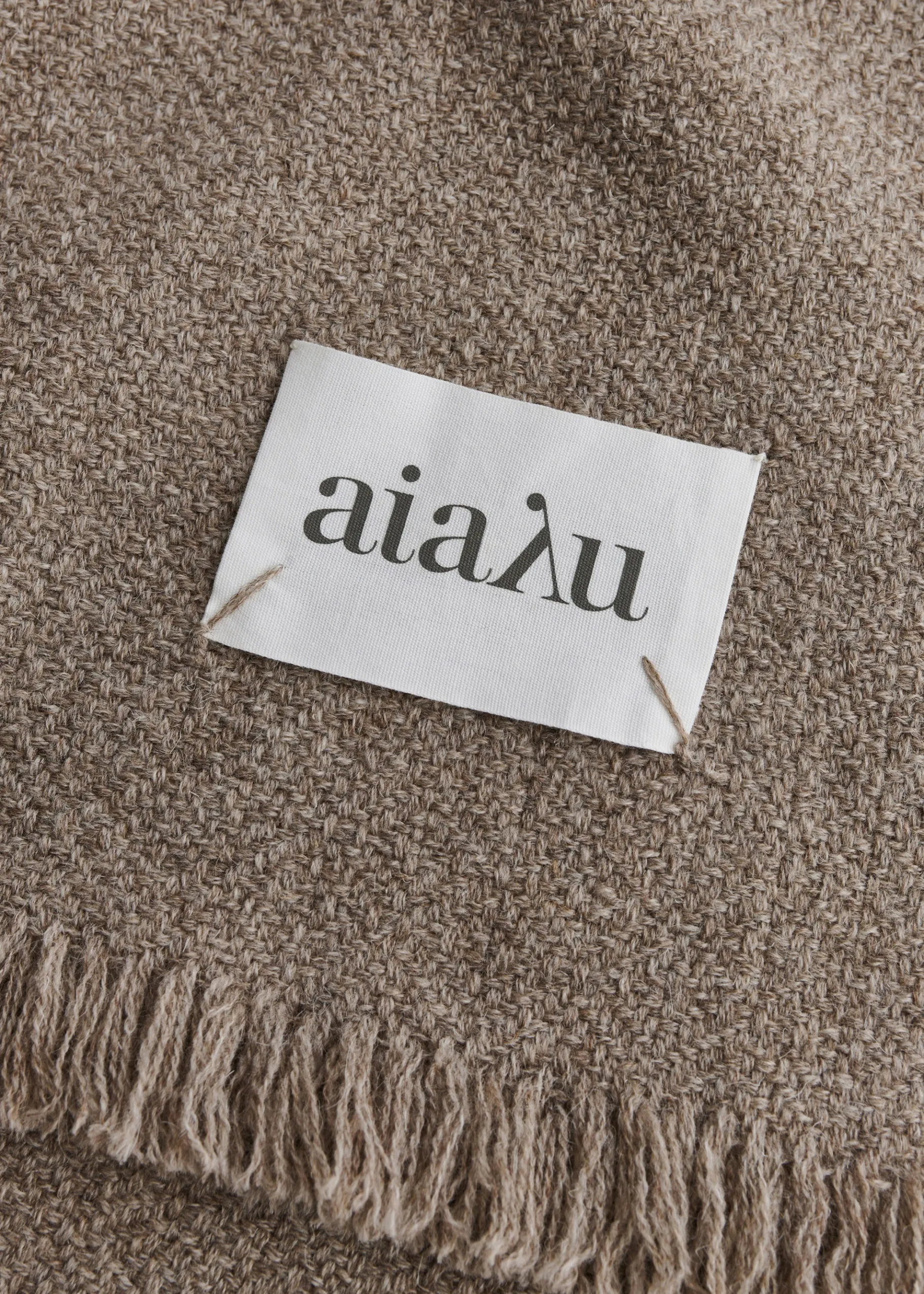 aiayu Plaider*Haya wool throw - 150x180