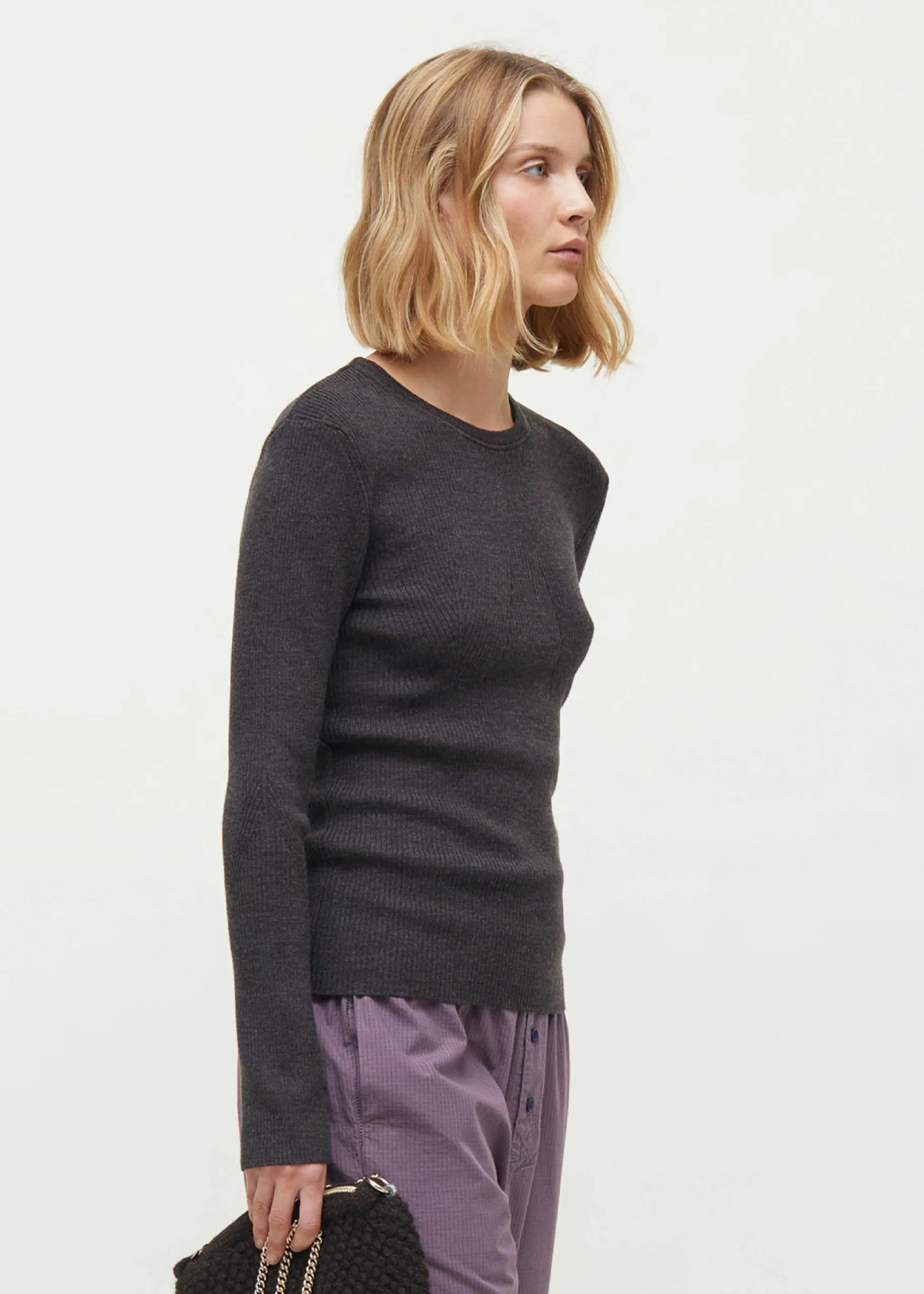 aiayu Bluser*Ily merino wool blouse