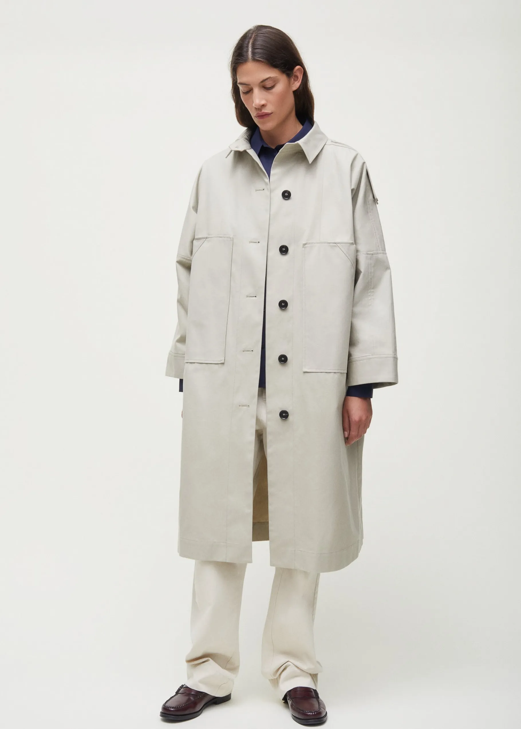 aiayu Frakker*Jean coat - ventile