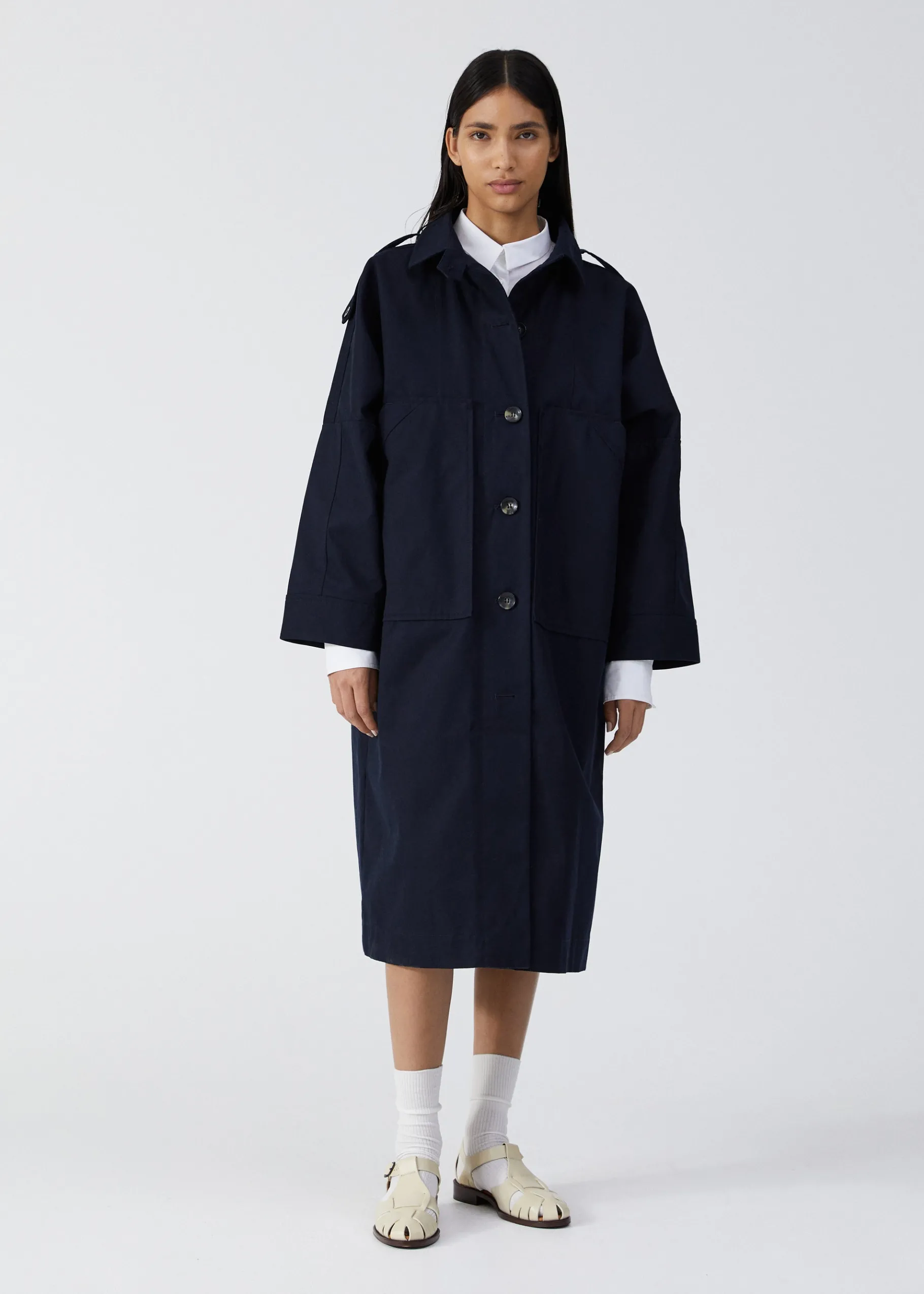 aiayu Frakker*Jean coat - ventile