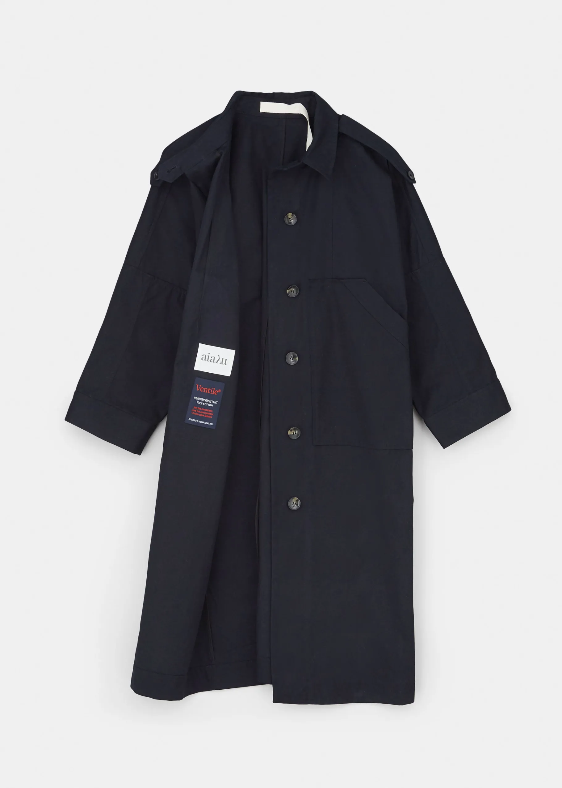 aiayu Frakker*Jean coat - ventile
