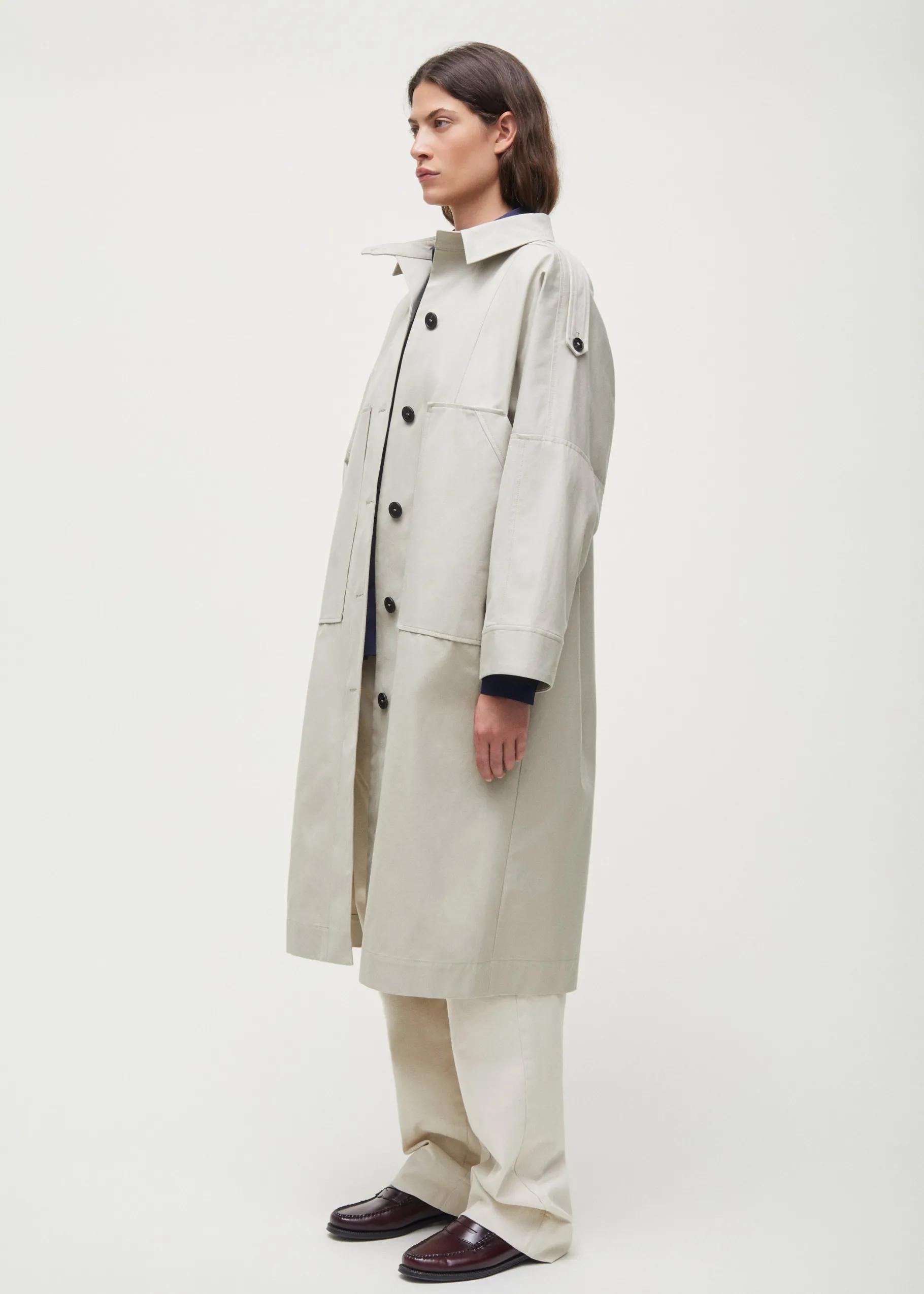 aiayu Frakker*Jean coat - ventile