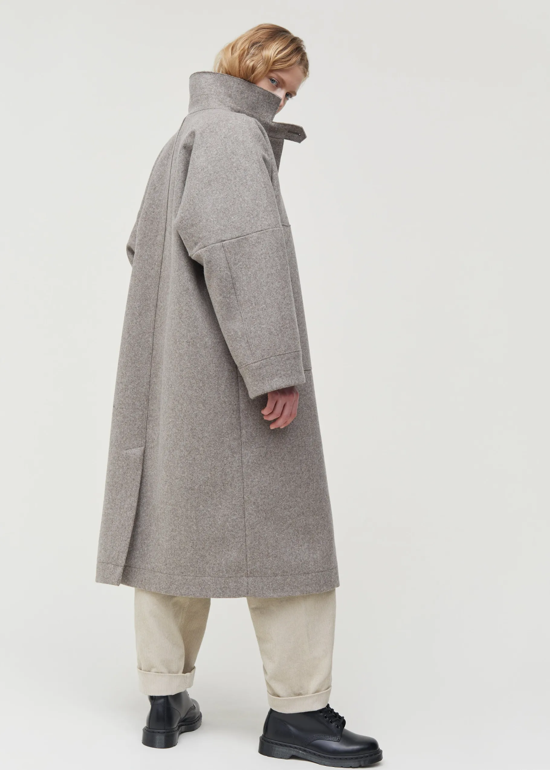aiayu Frakker*Jean coat loden