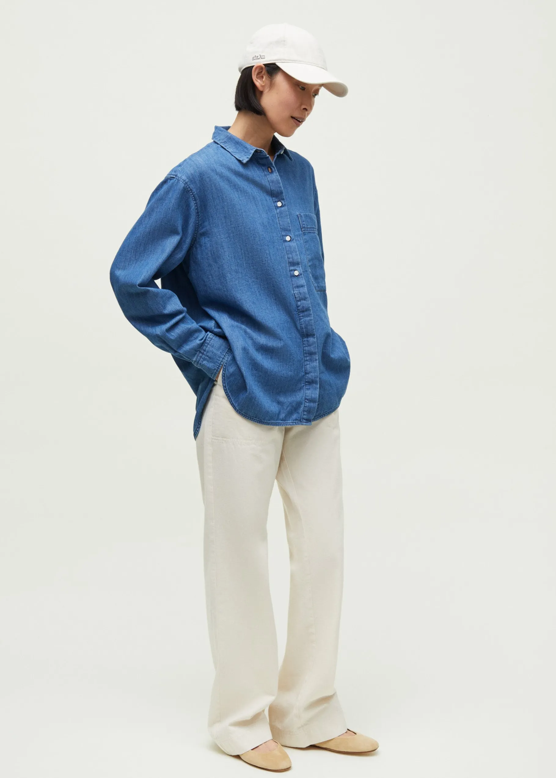 aiayu Skjorter*Lynette shirt denim