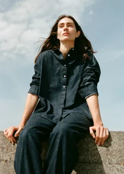 aiayu Skjorter*Lynette shirt denim
