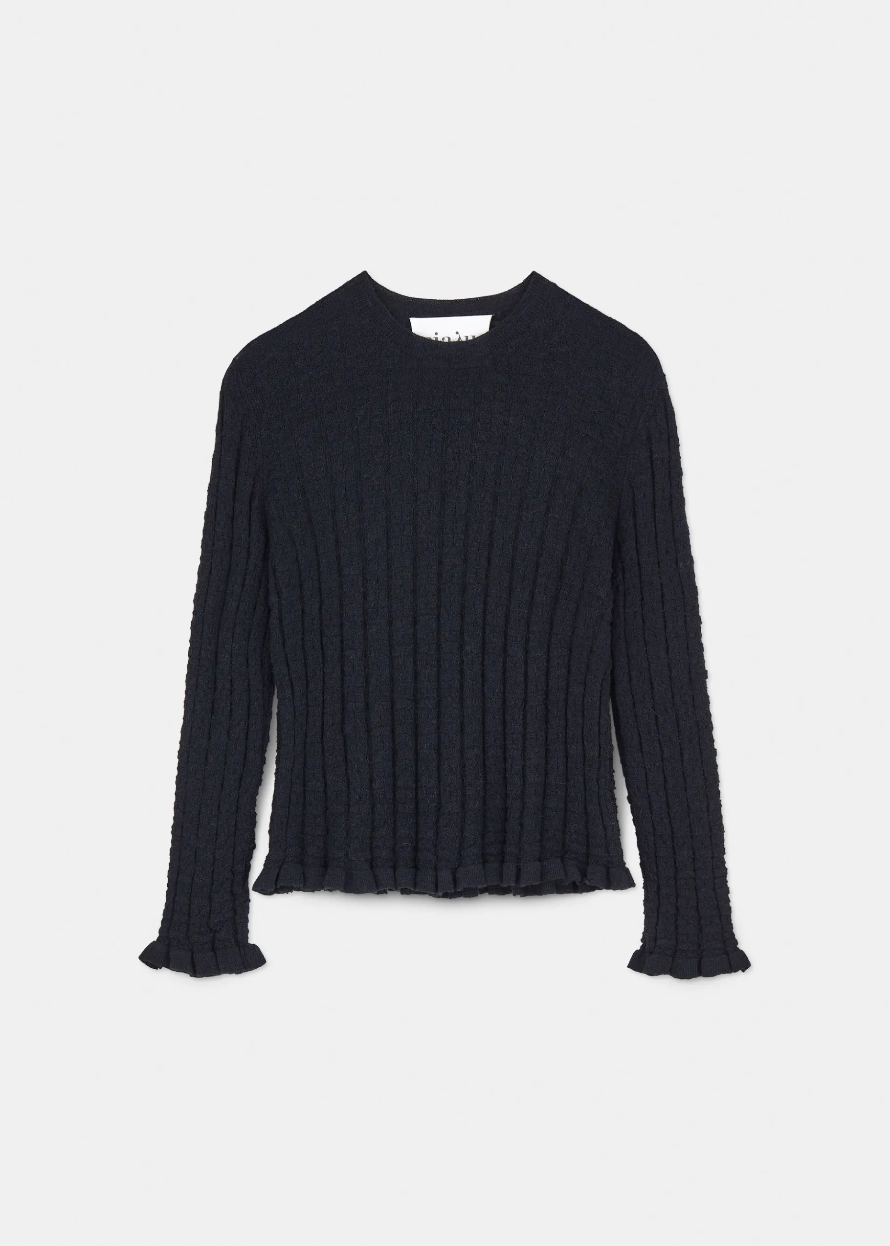 aiayu Bluser | Strik*Mirja llama wool blouse