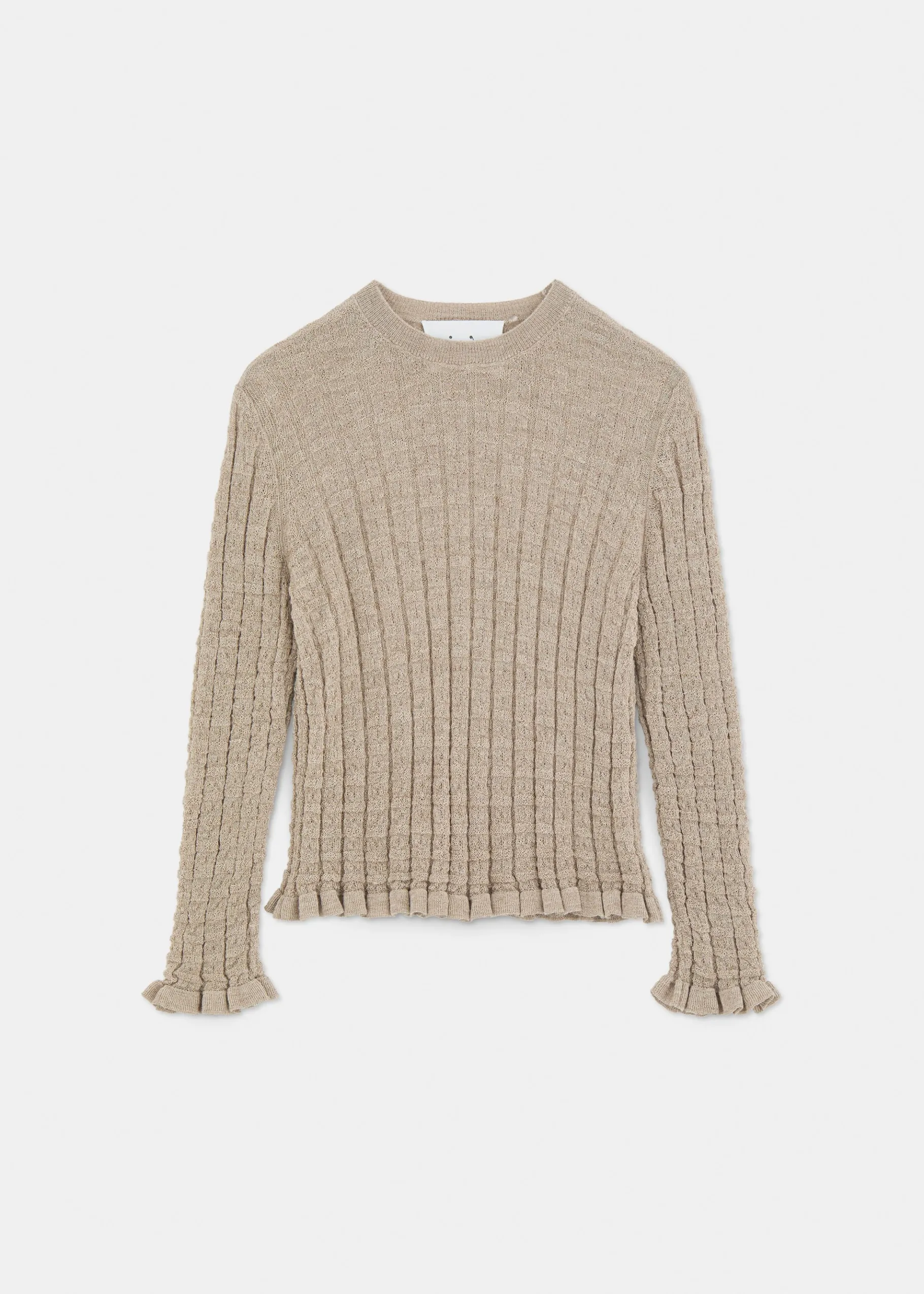 aiayu Bluser | Strik*Mirja llama wool blouse