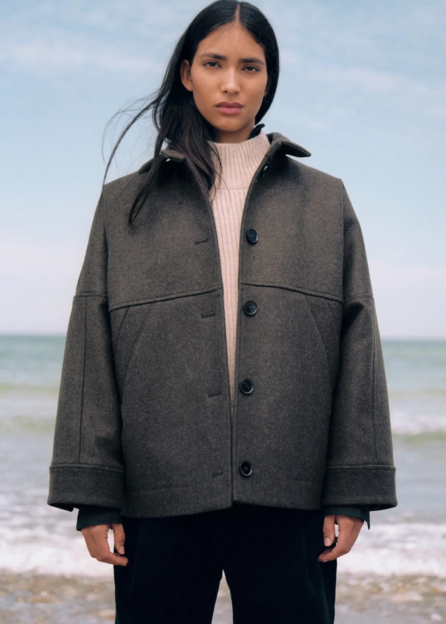 aiayu Jakker & Blazere*Moa jacket - loden wool