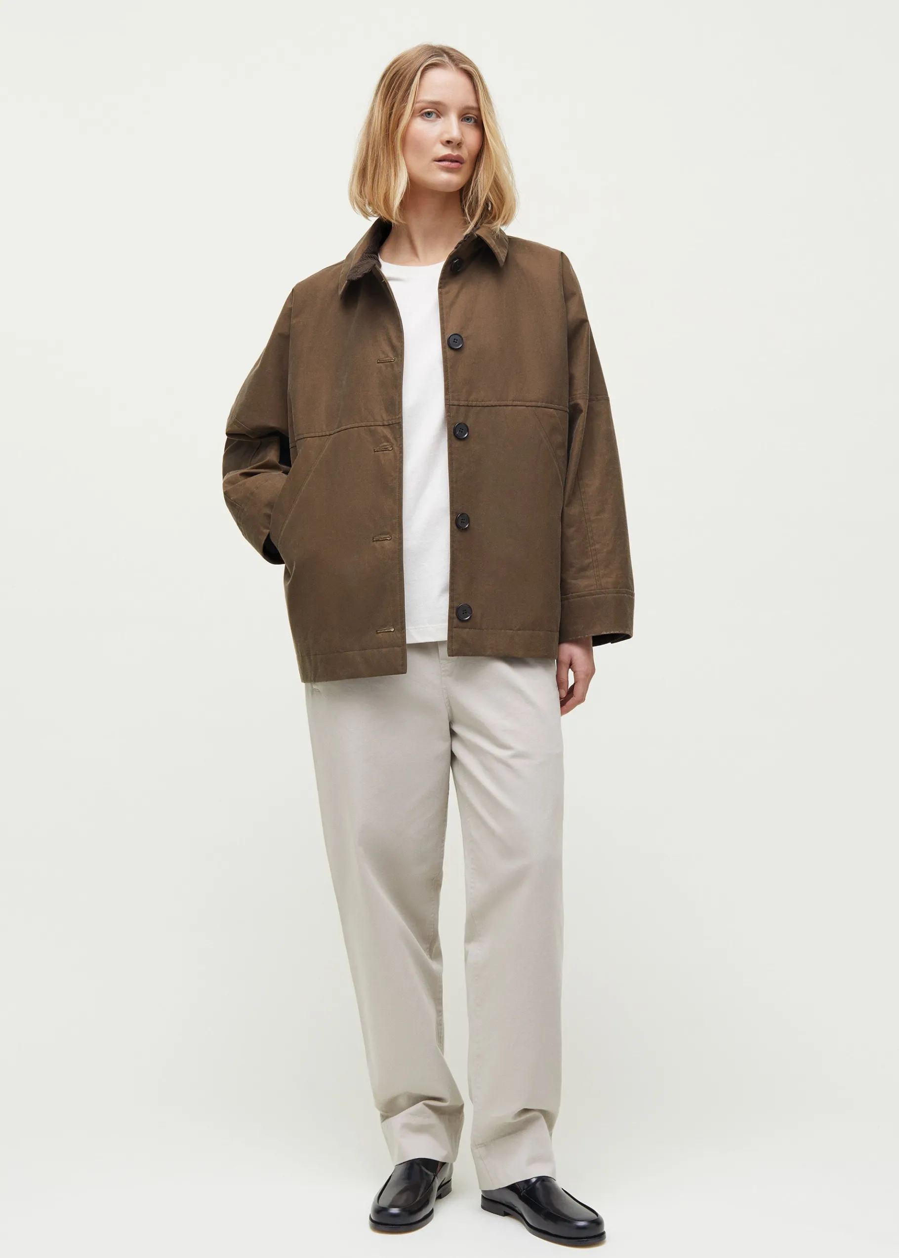 aiayu Jakker & Blazere*Moa jacket - oilskin