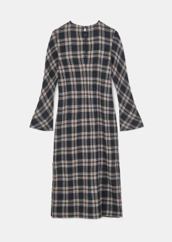 aiayu Kjoler & Nederdele*Novia dress checked wool