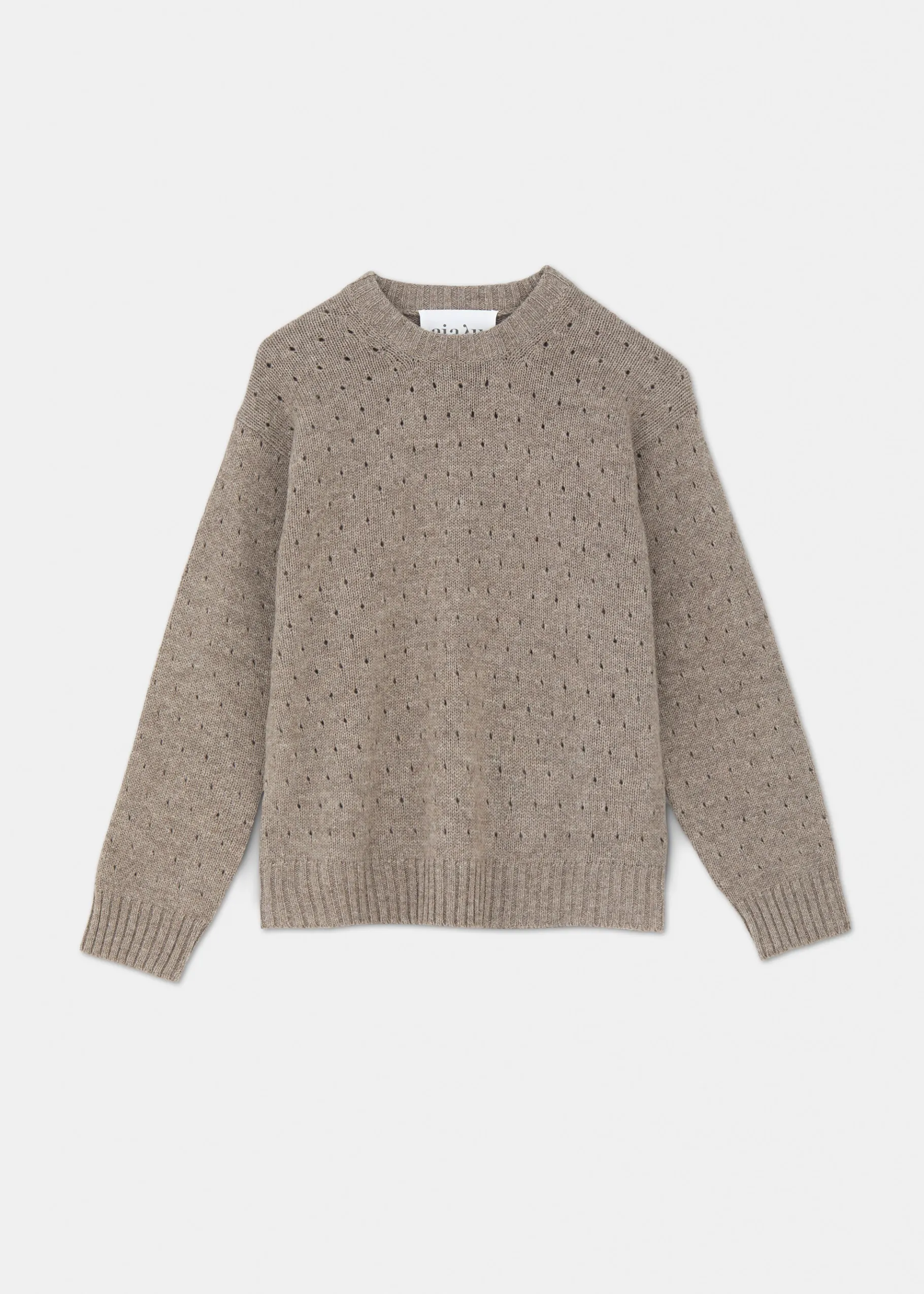 aiayu Strik*Saga dot wool sweater