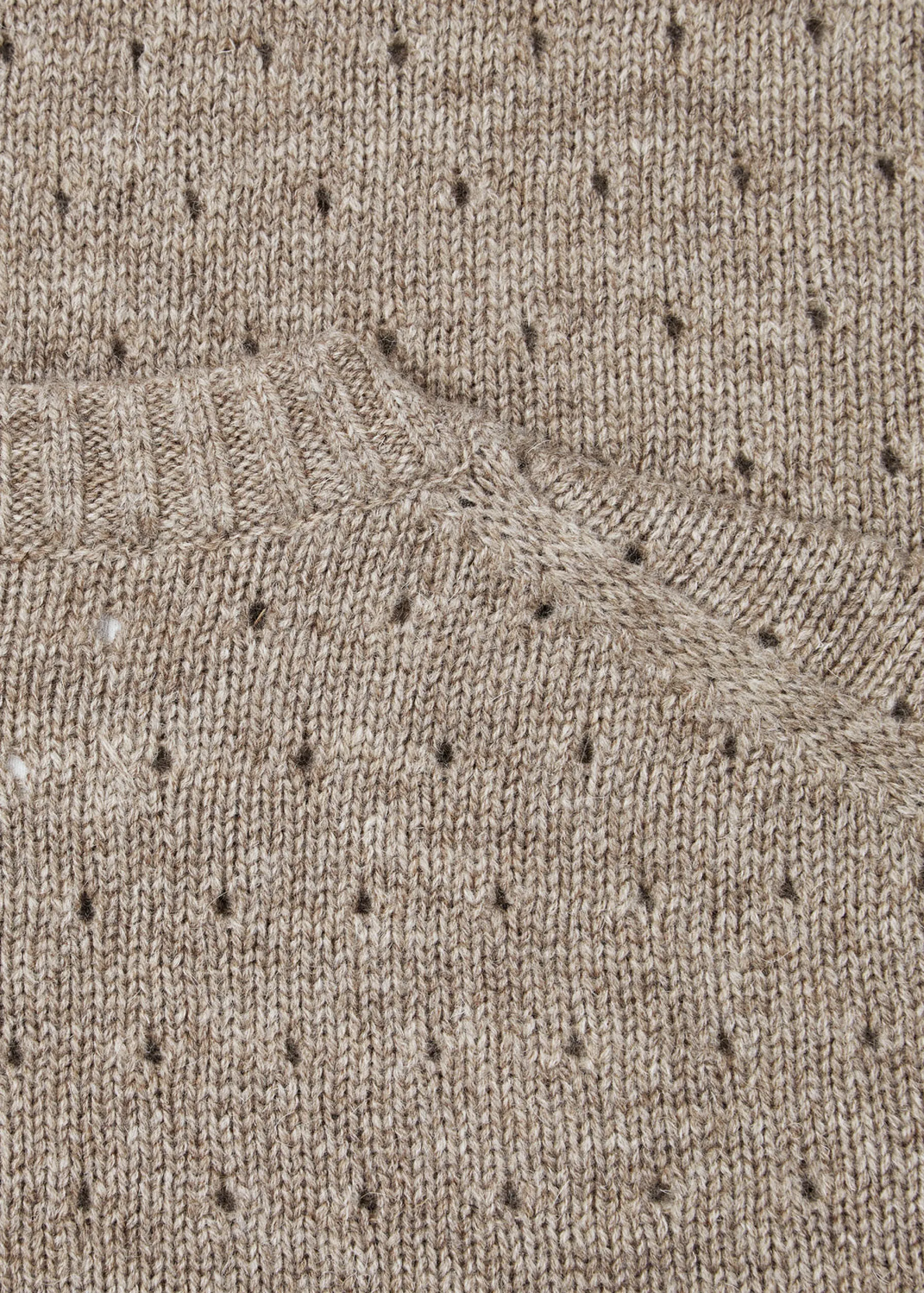 aiayu Strik*Saga dot wool sweater